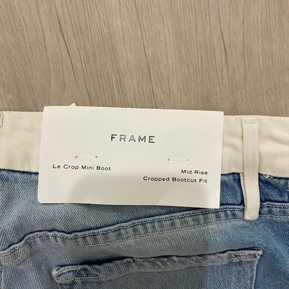 Frame Boot Cut Mid Rise Jeans - Picture 2 of 4